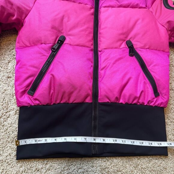 Goldbergh Fever Ski Jacket Pink Black Worn Once Womens Size US 4 Waterproof Down - Picture 11 of 11